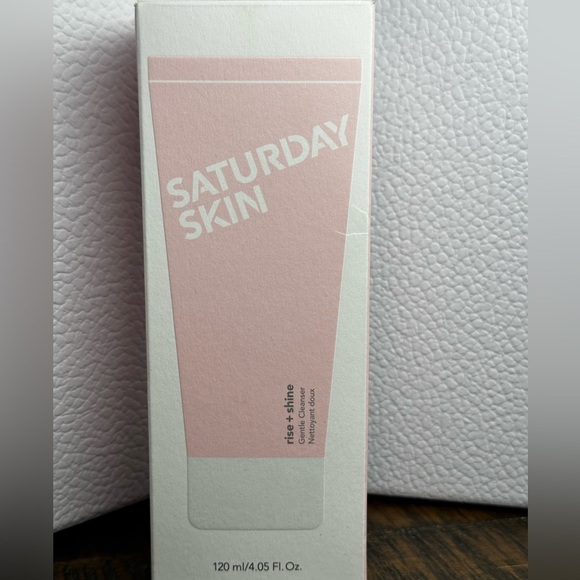 🆕 SATURDAY SKIN Rise + Shine Gentle Cleanser 120 mL NIB - Picture 6 of 6